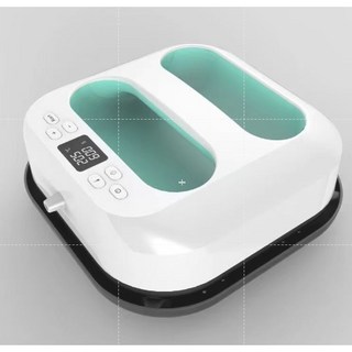便攜式迷你家用燙畫機 數顯手持式熱壓機 小型熱轉印燙印機 服裝手動DIY, 燙畫機【綠色 110v】