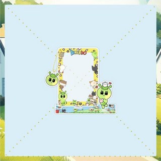 BOYNEXTDOOR門童BBNEXDO卡通插卡相框三寸小卡立牌卡套桌麵擺件-臺灣出貨, 1個, 5