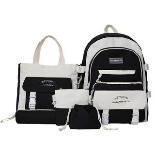 小學生雙肩背包, 黑色