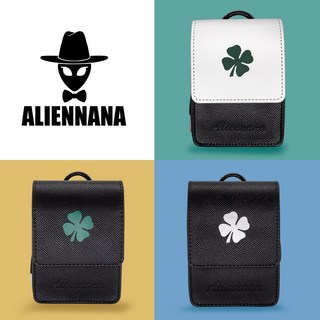 ALIENNANA 高爾夫球袋 時尚輕巧 多功能收納 磁吸式開合, 黑綠 黑銀 黑白色, 1個