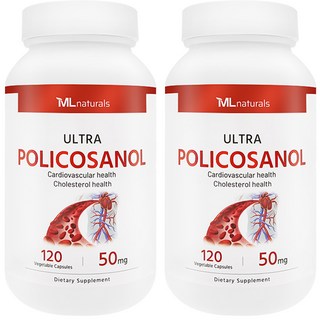 마이라이프 폴리코사놀 50mg 120캡슐, 120정, 2개