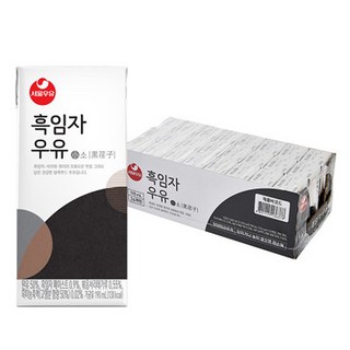 서울 흑임자우유 190ml, 48개
