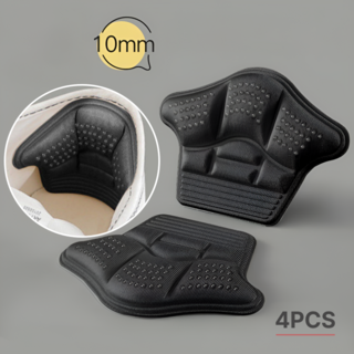 간편한 부착형 뒷꿈치 보호 쿠션 운동화 구두 패드 4p 세트