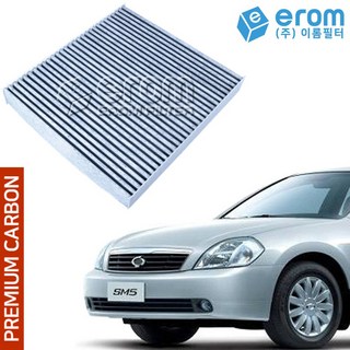 [이롬] 프리미엄 자동차에어컨필터 H11 헤파카본, 1개, 뉴SM5(구) (05-07) 030B