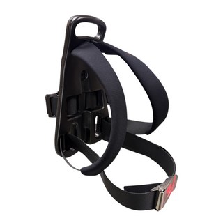 潛水氣瓶背架 舒適型氣瓶固定架 可調節潛水裝備, 黑色