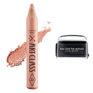 too cool for school 臥蠶筆 臥蠶神器 立體輪廓眼影筆 打亮, 原廠黑削筆器+08 Scented Bouquet, 1個