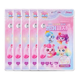 예팜 캐치티니핑 썸머패치 모기밴드 24p, 기본상품, 5개