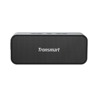 Tronsmart T2 Plus 升級版防水藍牙喇叭 無線便攜 清晰音質 免提通話, 午夜黑