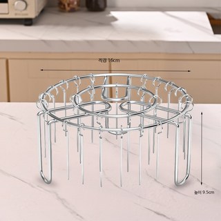 에어프라이어콤비 회전그릴 오븐겸용 조리기 스마트소형 에어프라이기 포함, 두꺼운 U형 그릴 스탠드+꼬치 26개