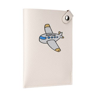 픽101 단추형 비행기 여권케이스