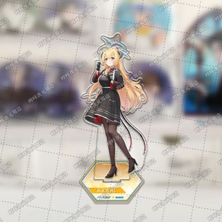 蔚藍檔案 角色立牌 (晴奈、純子、泉、明里), BA聯動GIGO【明里】大立牌16cm/Q版7cm+專屬底座, 1個