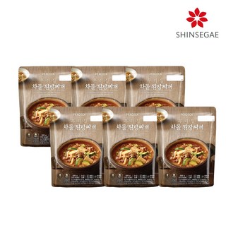 [피코크] 우리집 차돌된장찌개 500g x 6팩, 6개