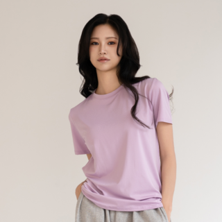 루나인 퀵드라이 힙커버 요가 반팔티