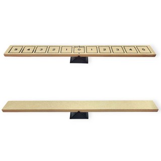 숫자표시 나무판 지렛대실험 받침대세트 과학교실 방과후, 1개