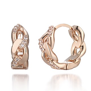 엘르악세사리 여성용 14K 원터치 gold pin 귀걸이 ELGPEE219