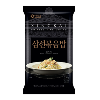 아워홈 싱카이 삼선볶음밥(4인식), 2개, 840g