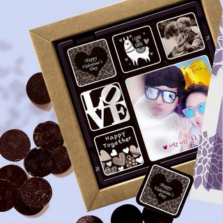 발렌타인데이 포토 초콜릿 9구, 01_발렌타인 포토 초콜릿9구, 1개