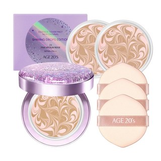 AGE20S 샤이닝드롭 퍼플 본품1+리필2 핑크라떼 23호, 3개, 퍼플, 핑크