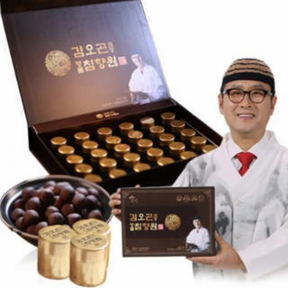 (1+1) (TV홈쇼핑 정품) 김오곤 원장의 명품 침향원 3.75g X 30환+30환 특별이벤트 행사중, 2개, 112.5g