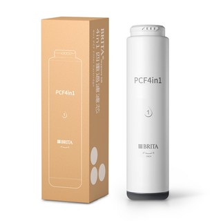 BRITA mypure GR 4in1 四重過濾濾芯 整合前置後置功能 適用GR600/GR1000 濾除雜質調節口感, 1盒