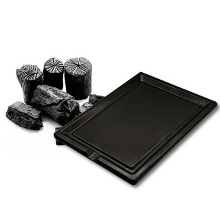 명품 100% 원숯 구이판 극한직업 고기 불판 원적외선 삼겹살 생선 소고기 휴대용 캠핑 야외 숯구이판, 1개