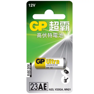 GP超霸 高伏特電池 遙控器電池 打火機電池 23A 27A 一入裝 12V, 1個, GP超霸｜23A