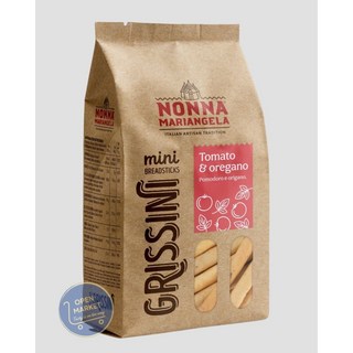 NONNA MARIANGELA 迷你長棍麵包棒 番茄奧勒岡口味 200公克, 200g, 1個