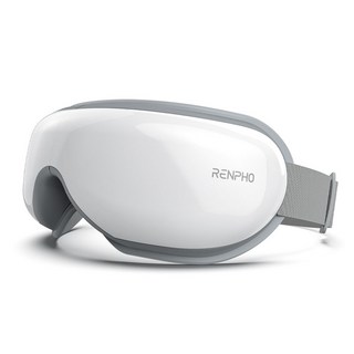 <RENPHO 한국본사> 렌포 눈마사지기 무선 온열 눈찜질기 아이리스 EM001, 1개, 화이트, 1개, EM001-WH