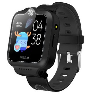 愛思兒童智慧手錶 繁體 支援Line FB 視訊通話 定位防水, CW-24 PLUS+贈保護貼-黑