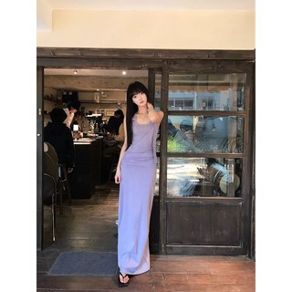 YioYcc 섹시하다 랩 원피스 슬림 롱 원피스 바캉스원피스