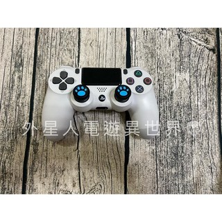 ps5手把 ps4手把 switch pro手把 xbox360手把 Xbox one手把 蘑菇頭 ps5搖桿, 貓爪蘑菇頭 藍色(單個)（厚）, 1個
