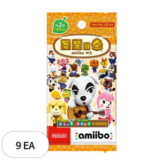 닌텐도 동물의숲 아미보카드 2탄, 9세트, NVL-101