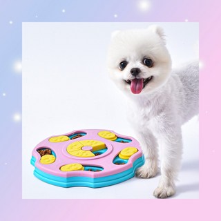 반려견 노즈워크 퍼즐 집중력 자극 지능개발 훈련 강아지, 1개, 1cl3 블루