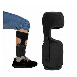 홀스터 LCP 380 Glock G1719 LC9 용 은폐 캐리 발목 오른쪽 다리 9mm, 1.블랙 색상