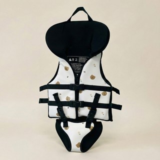 베베코지 힙쉴드 유아 구명조끼 아기 아동 키즈 여아 남아 화이트, 1개