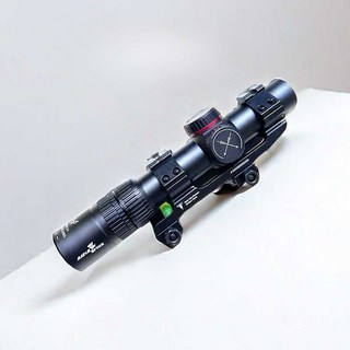 야간 조준 망원경 레이저 포인터 사냥 낚시 슬링샷, 1개, 1.2-6(분할 클램프)