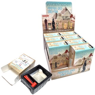 4000 프랜즈 피라미드 유물 발굴키트 1각 8입 피라미드 발굴