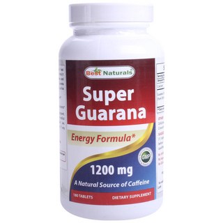Best Naturals Super瓜拿納錠 1200mg, 180顆, 1罐