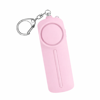 Keebright 책가방 키링 방범부저 호신용 경보기 130dB 초등학생 입학선물, 핑크, 1개