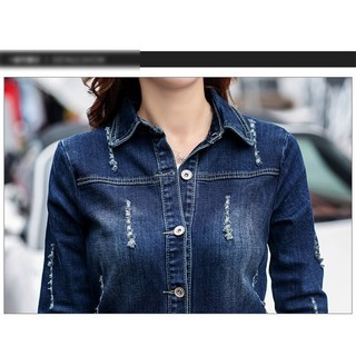 丹寧鈕扣設計外套