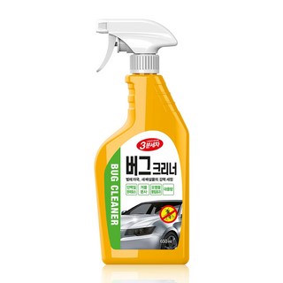 카렉스 3분세차 버그크리너, 빠른발송선택, 1개, 650ml
