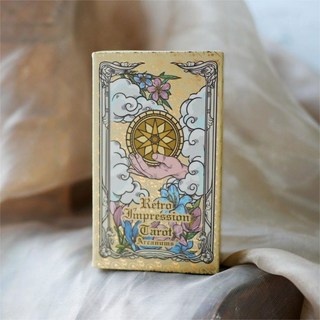Retro Impression Tarot 復古印象羅塔 雙語牌卡, 1個, 復古印象【PVC迷你版】