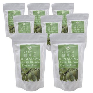 Salvia超順暢活性酵素梅-強力推薦排便順暢極品(單顆包裝), 125g, 8個