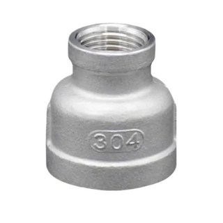 1/8 1/4 3/8 1/2 3/4 1 2 NPT 암형 감속기 니플 304 Stainelss 강관 피팅 커넥터 물 가스 오일, NPT Female ducer, 1 1l2 To 1l2 Inch, 1개