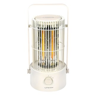 UnIMAX 圓形2段碳電暖器, 象牙白, UMH-SP659