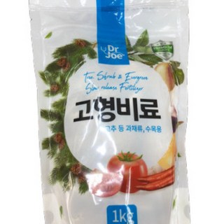 원예용 고형비료 1kg 텃밭용 고추 수박 참외 오이 배추 등 웃거름 조개탄비료, 1개