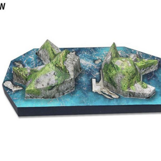 루체트리 독도 입체퍼즐 해피페이퍼 만들기 장난감 교구 아름다운 우리 영토