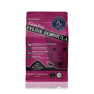 ANNA MAET 安娜美廚 無穀貓糧 呵護腸胃 亮麗毛髮, CHICKENMEAL&WHITEFISHMEAL, 4LB, 1個