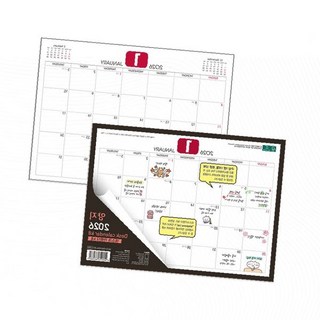 탁상용달력 월간플래너 사무실책상달력 스케줄관리 업무용달력 데스크형, 1개, 데스크카렌다K8 중형