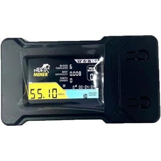 비트코인 채굴기 도지 휴대 미니 너드마이너 V2 55K T디스플레이 1.14 플러그 앤 플레이 BTC 암호화폐 솔로 마이너 복권기 오픈소스 1W 저전력 소모, 비트코인채굴기 도지코인 가상화폐 이더리움 Nerdmin, 1개